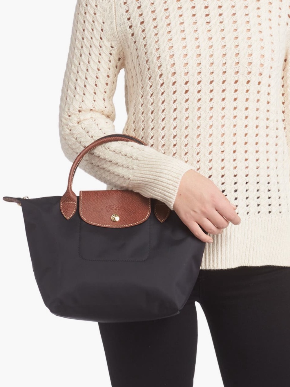 Longchamp Small Le Pliage Original Top Handle Bag